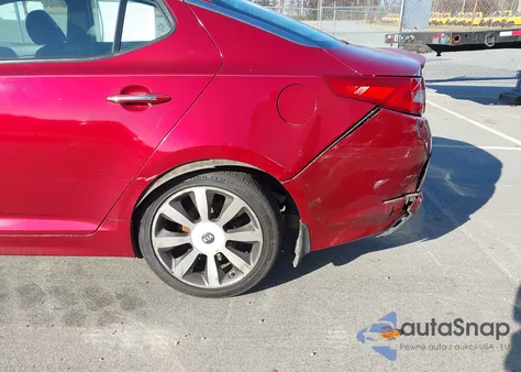 2013 Kia Optima Sx из США, поврежденный, VIN 5XXGR4A66DG109923